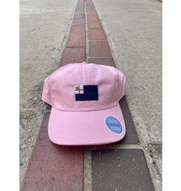 Smathers & Branson Cherry Blossom Pink Bunker Hill Performance Flag Hat