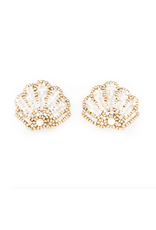 Beth Ladd Collection Seashell Studs by Beth Ladd