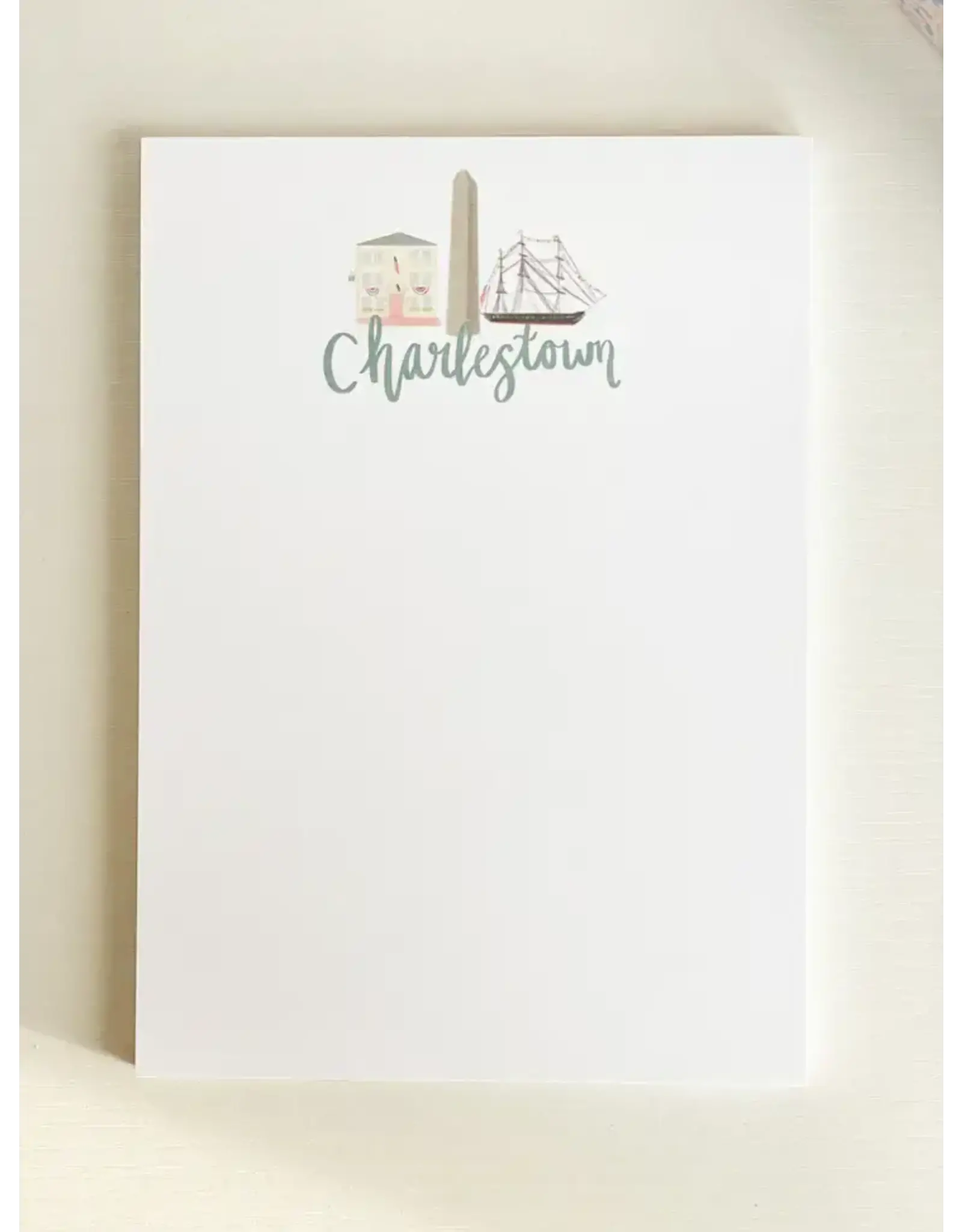Palm Prints Co Charlestown Icon Notepad by Palm Prints