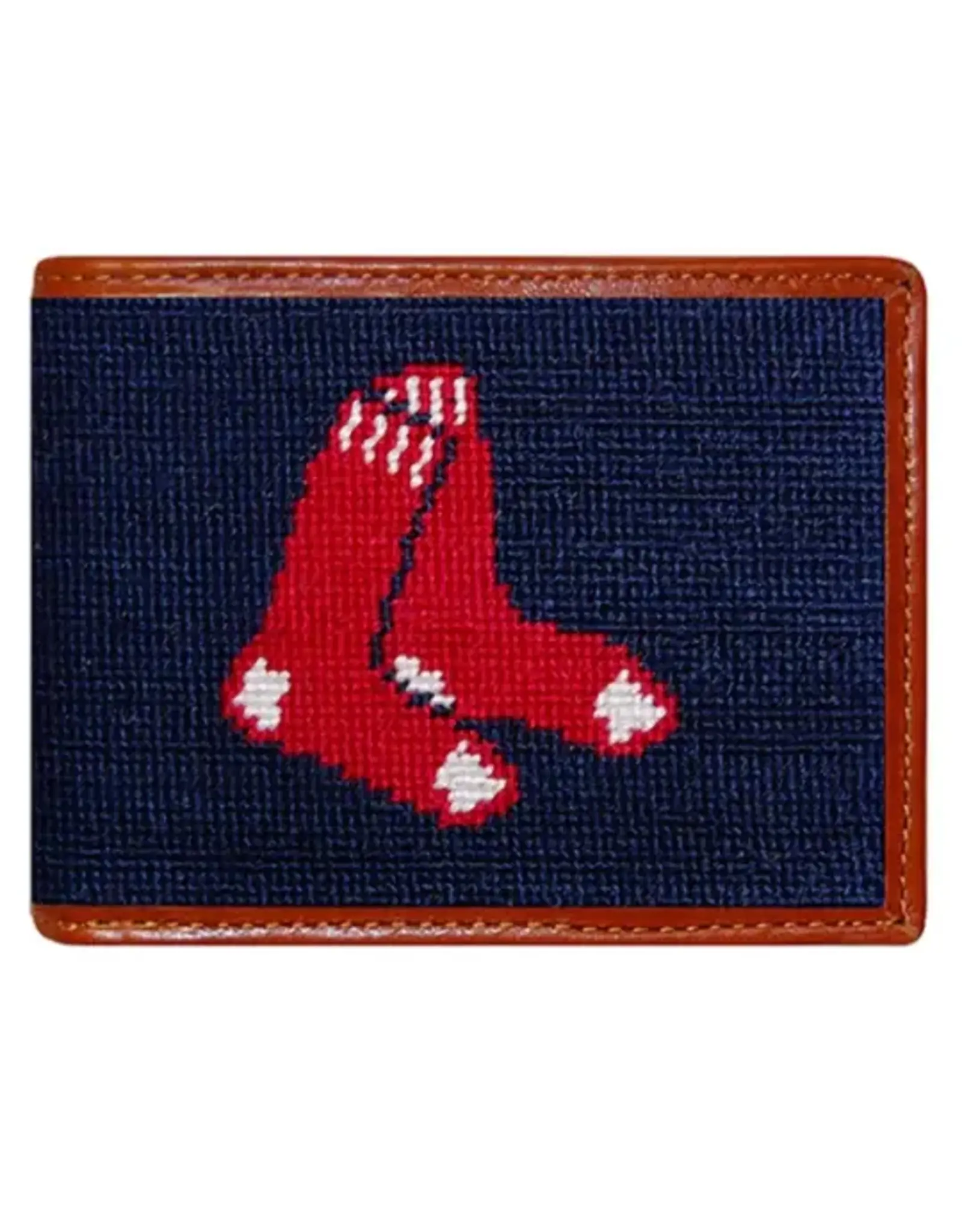 Smathers & Branson Red Sox Logo Bi-Fold Wallet