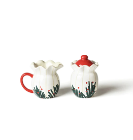 Coton Colors Balsam and Berries Cream and Sugar Set