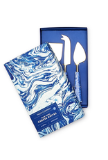 Decor Shop by Place & Gather Blue Swirl Set of Cheese Knives