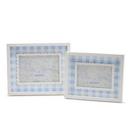 Decor Shop by Place & Gather Blue Gingham Frame 5x7
