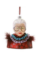 Iris Apfel Ornament
