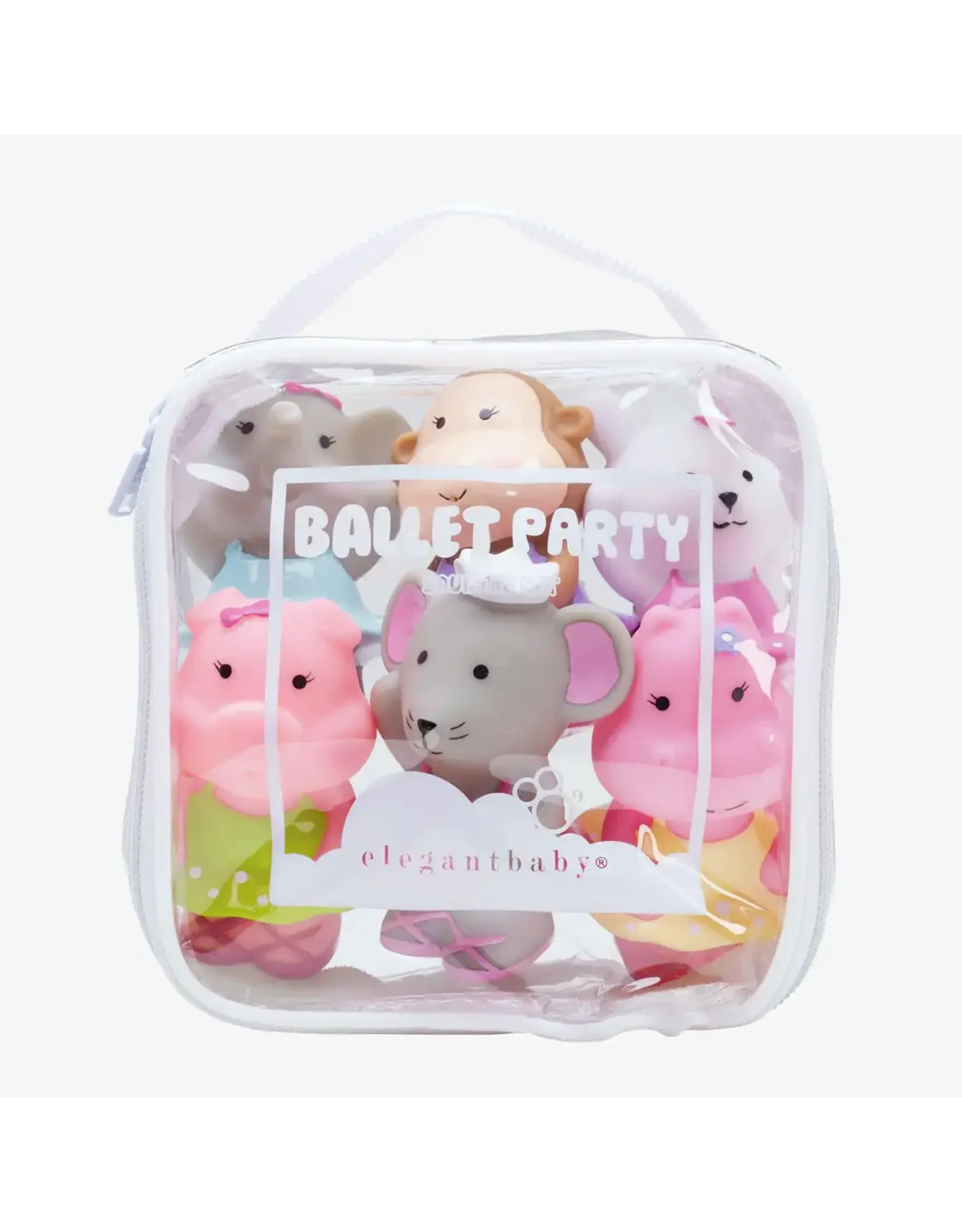 Elegant Baby Ballet Party Bath Toy Set