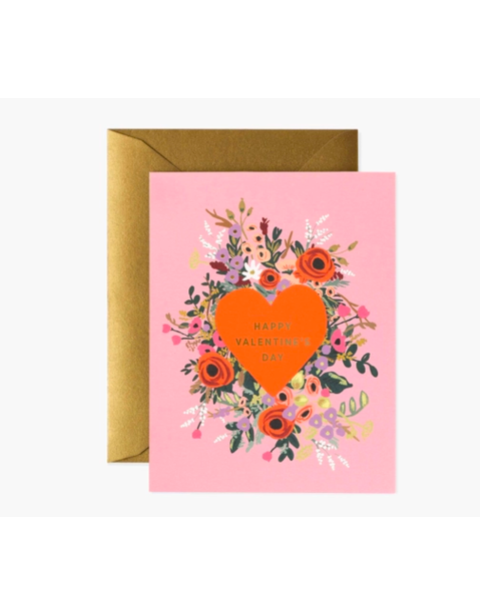 Rifle Paper Co. Blooming Heart Valentines Day Card