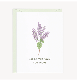 Amy Zhang Lilac the Way You Move Card