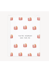 Amy Zhang Negroni One For Me Love Card