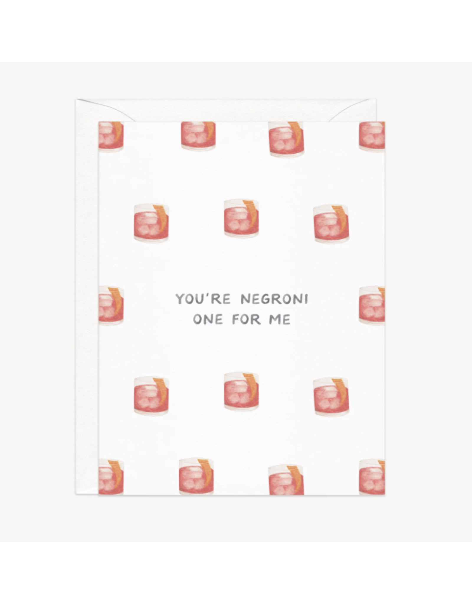 Amy Zhang Negroni One For Me Love Card