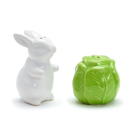 Decor Shop by Place & Gather Bunny & Cabbage Salt & Pepper Shaker Set