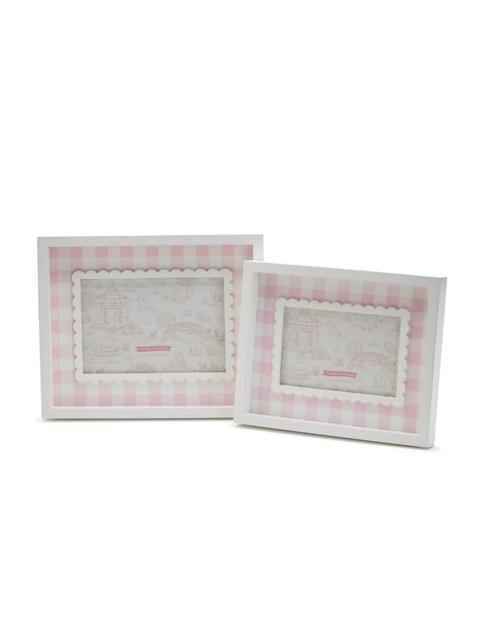 Decor Shop by Place & Gather Pink Gingham Frame 4x6