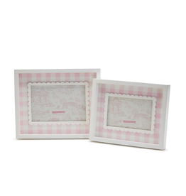 Decor Shop by Place & Gather Pink Gingham Frame 4x6
