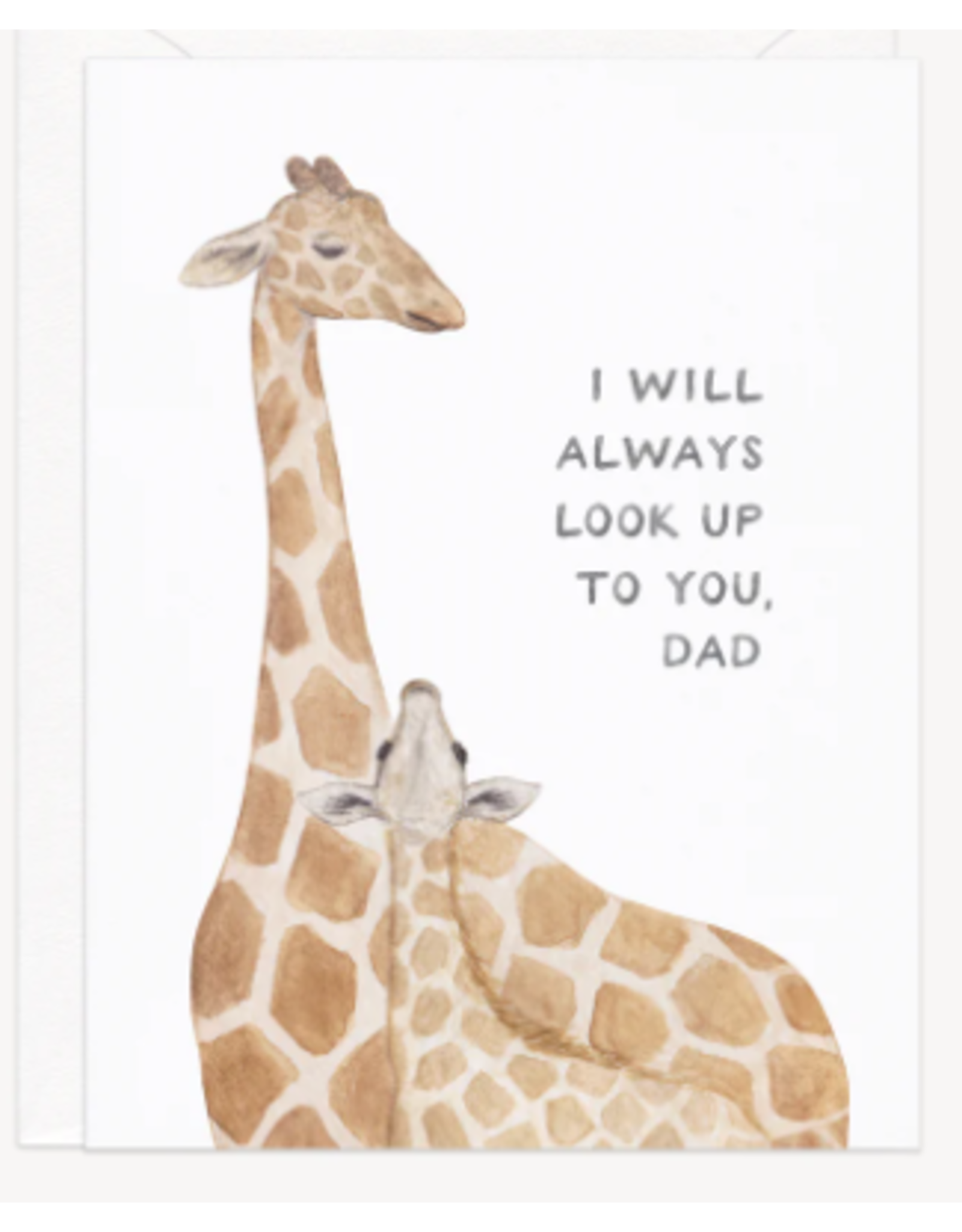 Amy Zhang Giraffe Dad Card