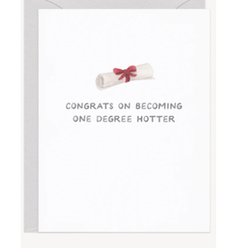 Amy Zhang One Degree Hotter Graduation Card