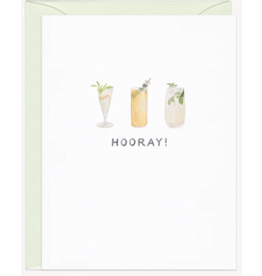 Amy Zhang Hooray Cocktails Card