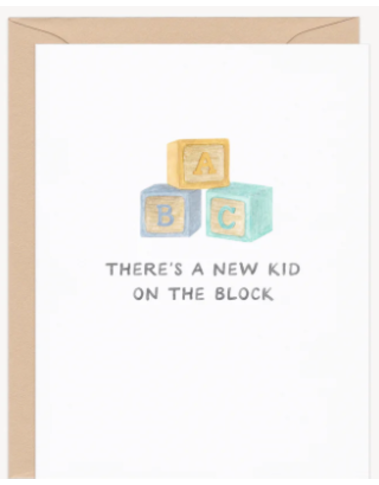 Amy Zhang New Kid on the Block Baby Card