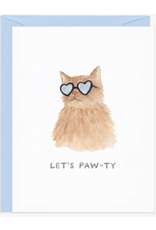 Amy Zhang Let's Paw-ty Birthday Card