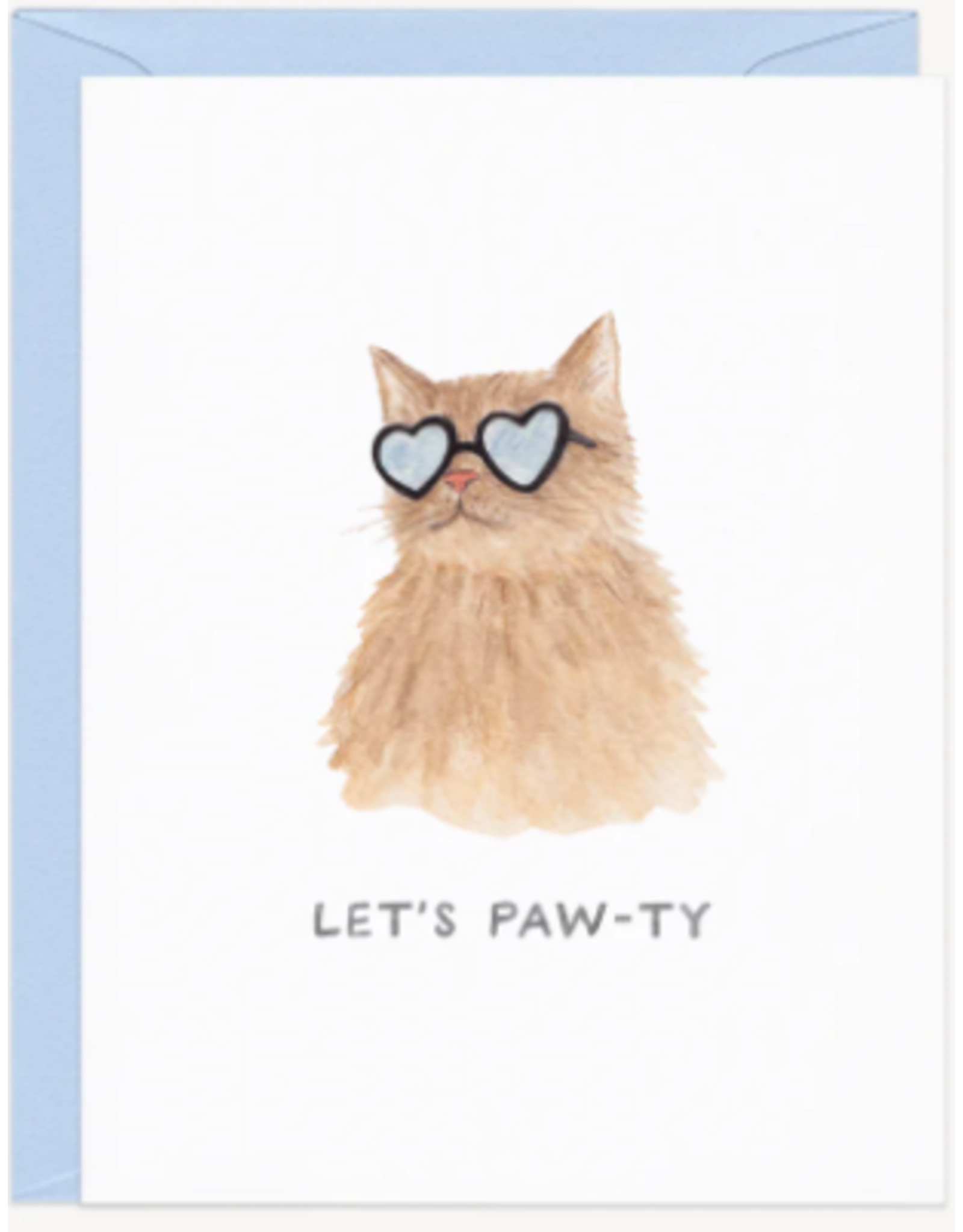 Amy Zhang Let's Paw-ty Birthday Card