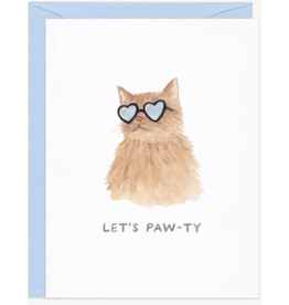 Amy Zhang Let's Paw-ty Birthday Card