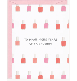 Amy Zhang Mani Years Friendship Card