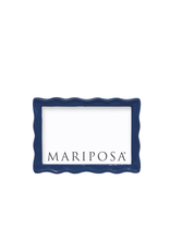 Mariposa Wavy 4x6 Frame in Blue