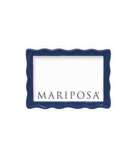 Mariposa Wavy 4x6 Frame in Blue