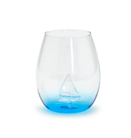 Decor Shop by Place & Gather Sailboat Stemless Wine Glass