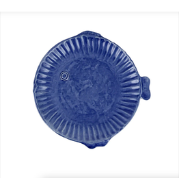 Vietri Pesce Serena Salad Plate in Cobalt