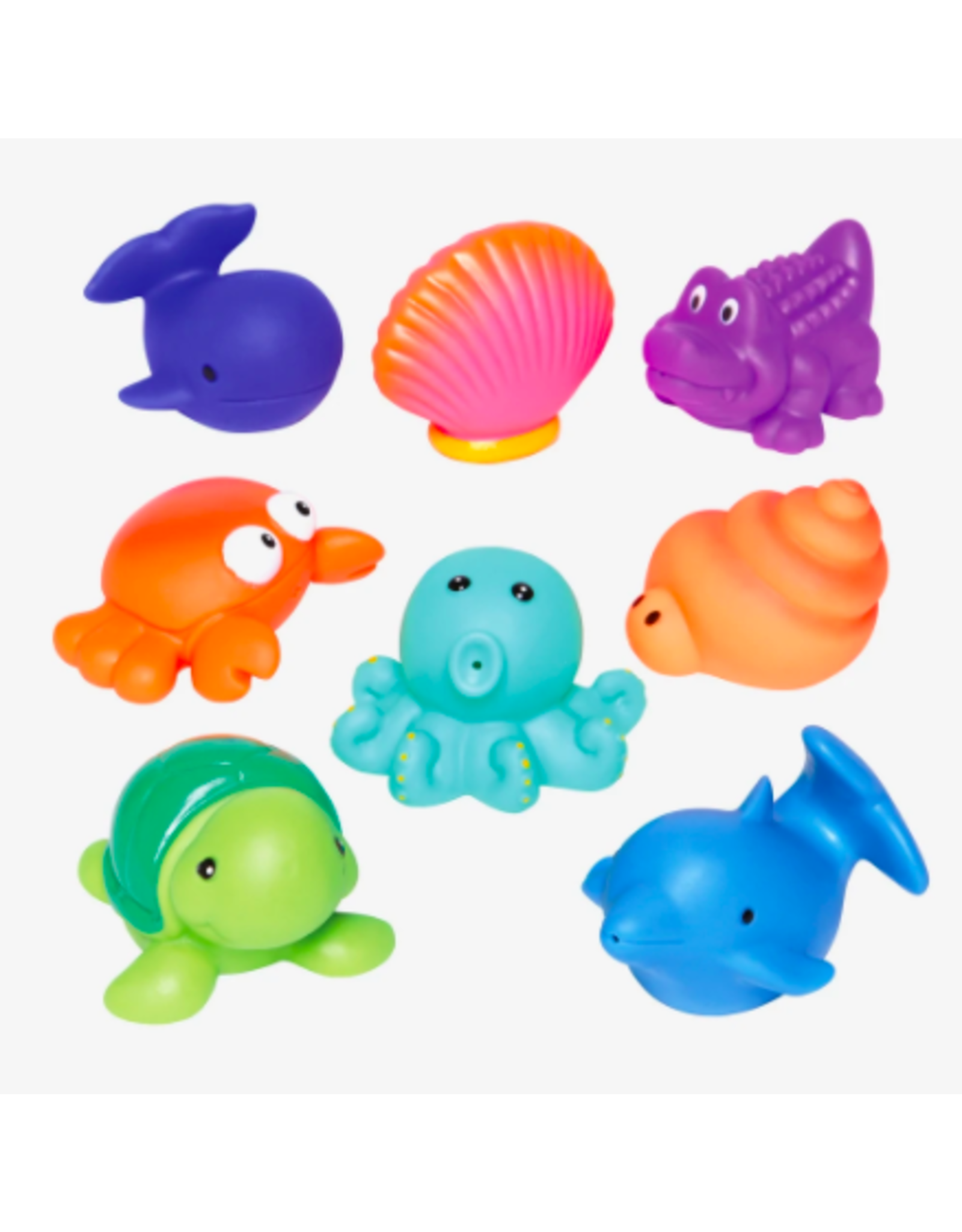 Elegant Baby Sea Party Bath Toy Set