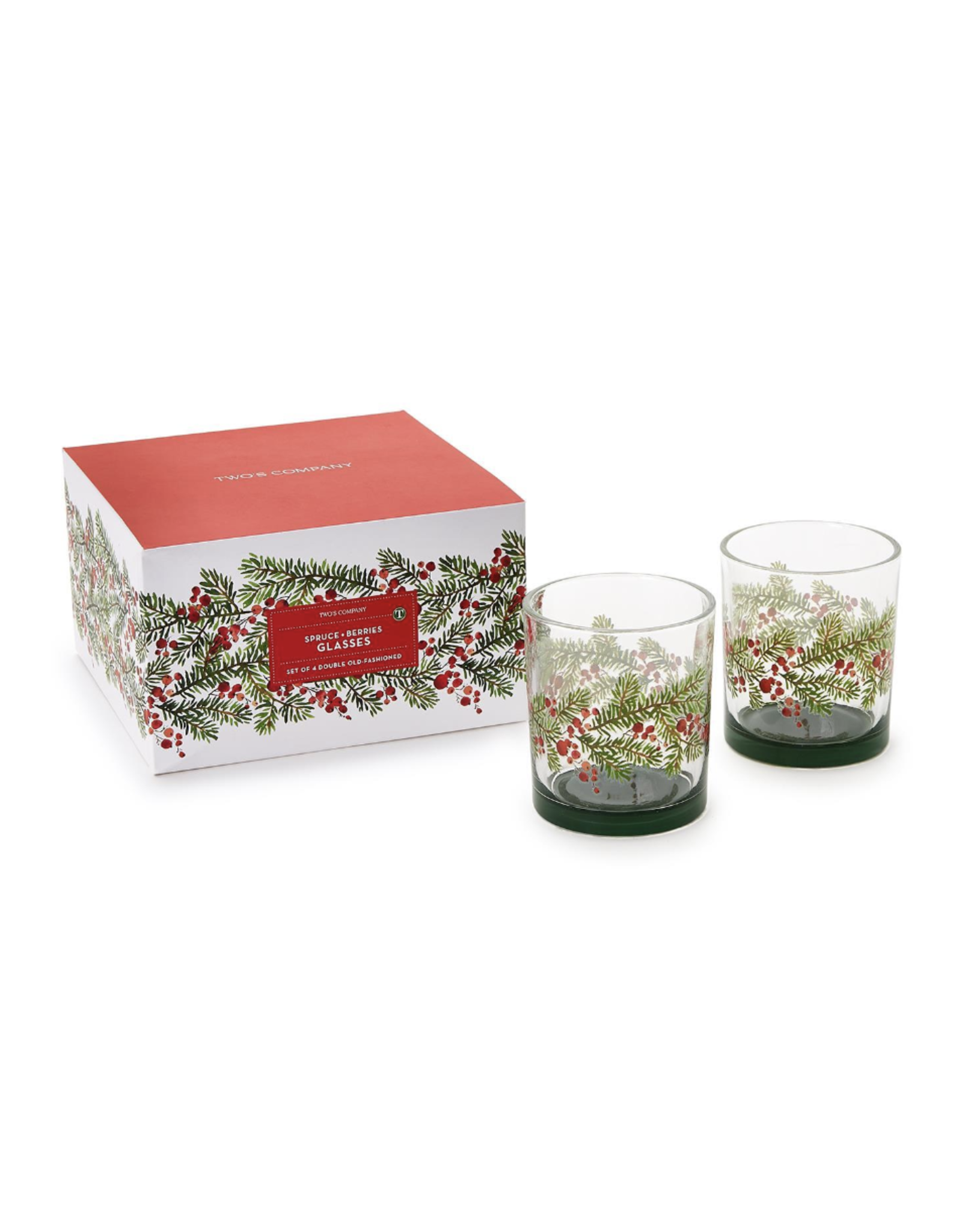 Decor Shop by Place & Gather Merry Berry Double Old Fashioned Glass