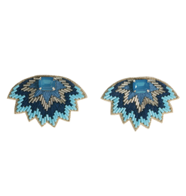 Beth Ladd Collection Soho Studs in Blue by Beth Ladd