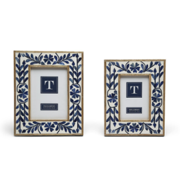 Decor Shop by Place & Gather Blue Belle Inlay Frame 5x7
