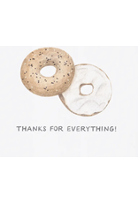 Amy Zhang Everything Bagel Thank You Card