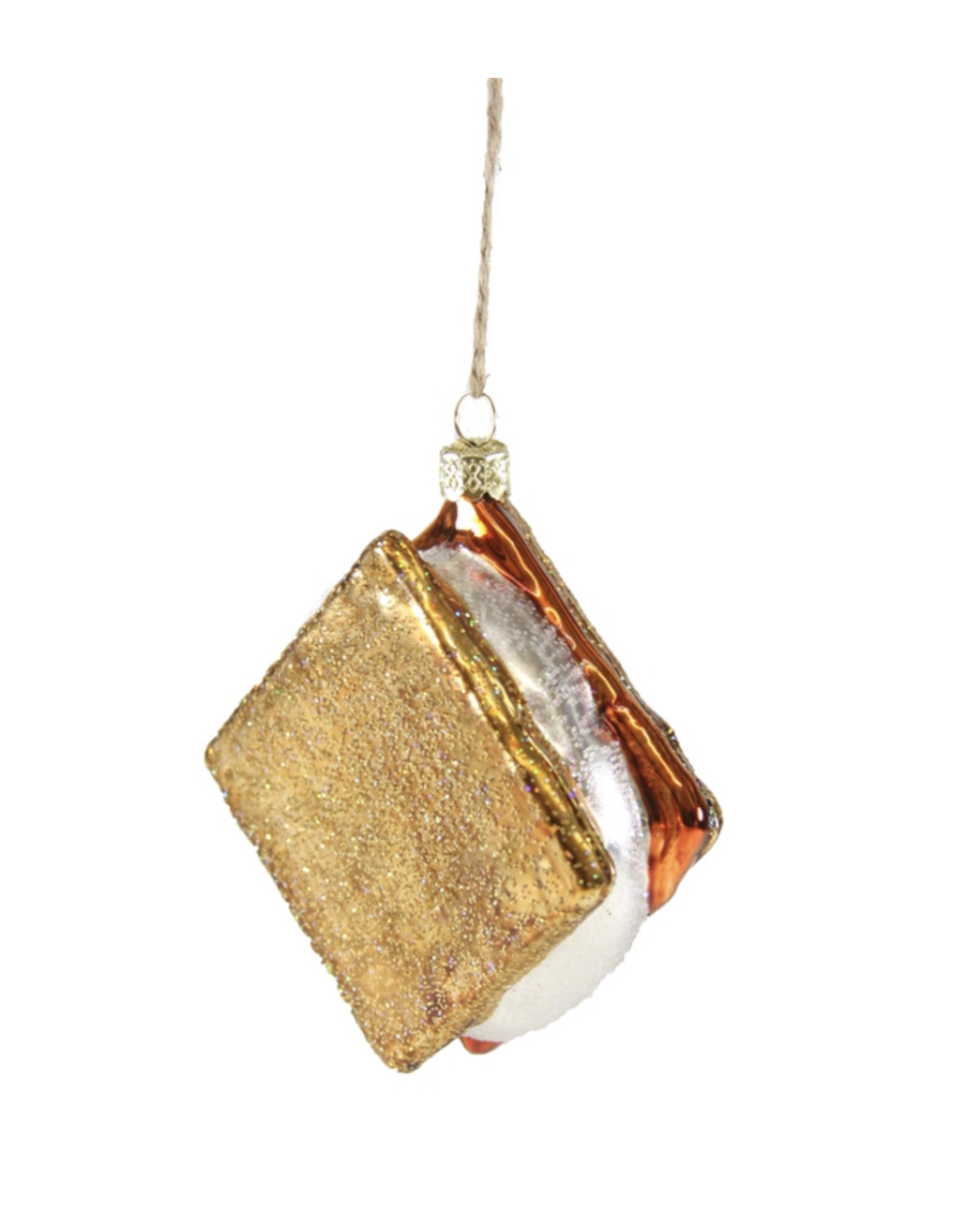 Glitter S'mores Ornament