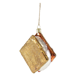 Glitter S'mores Ornament