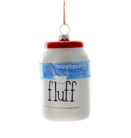 Marshmallow Fluff Ornament