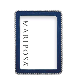 Mariposa Beaded Blue 5x7 Frame