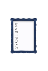 Mariposa Wavy 5x7 Frame in Blue