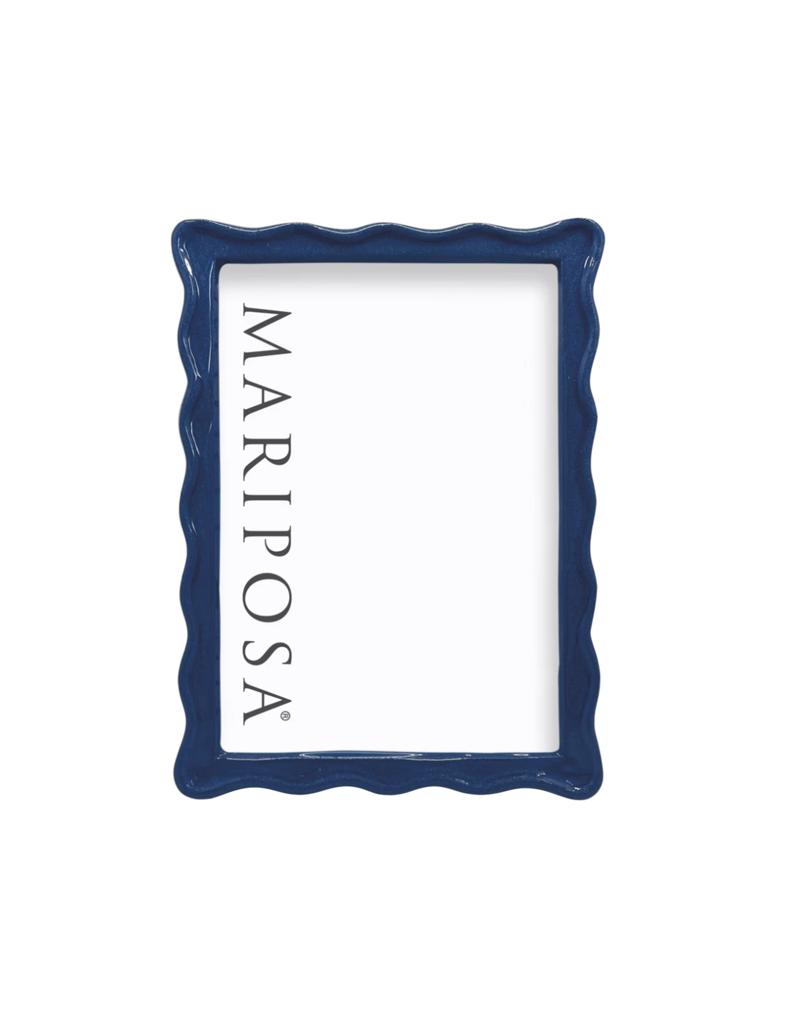 Mariposa Wavy 5x7 Frame in Blue