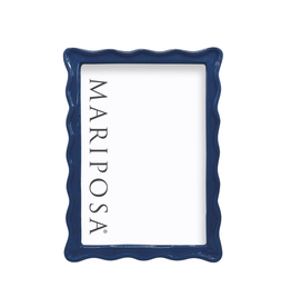 Mariposa Wavy 5x7 Frame in Blue