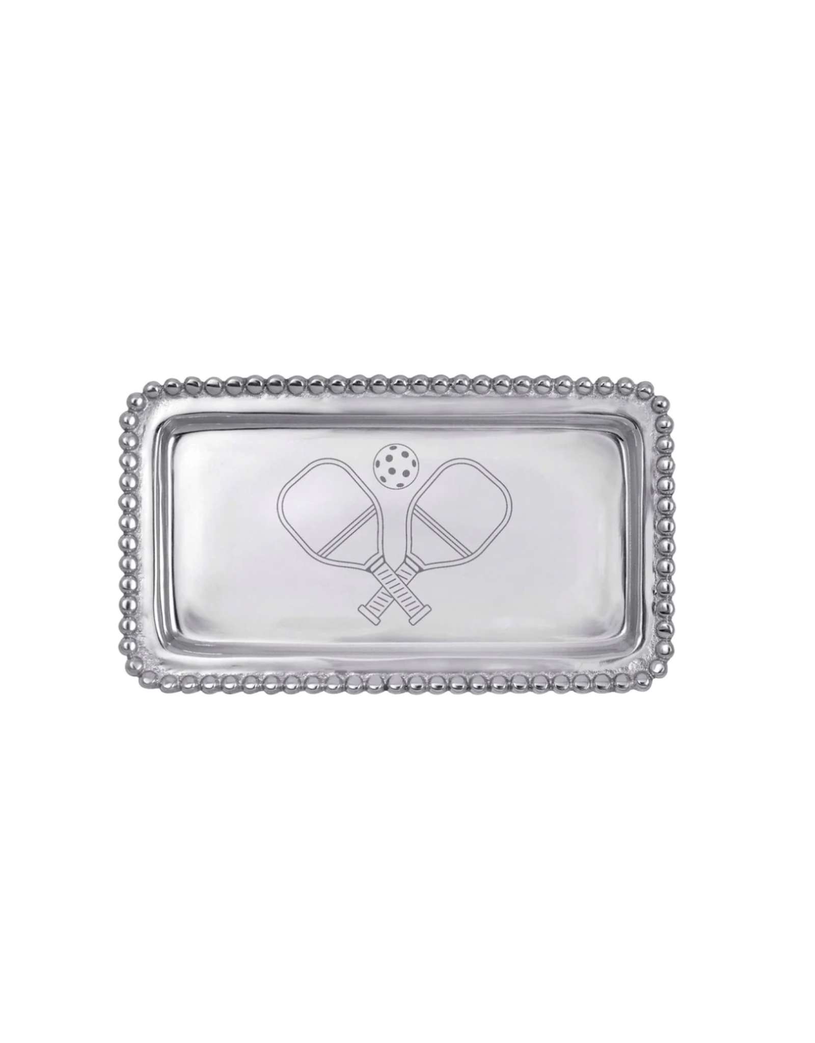 Mariposa Pickleball Beaded Statement Tray