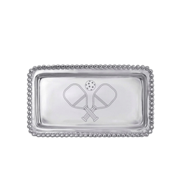 Mariposa Pickleball Beaded Statement Tray