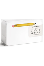 E. Frances Little Notes-Pencil