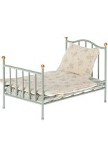 Maileg Mouse Vintage Bed in Mint by Maileg