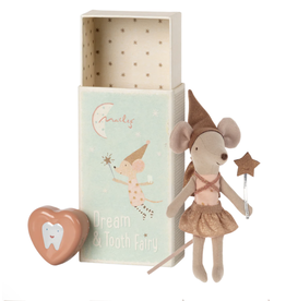 Maileg Tooth Fairy Mouse in Rose by Maileg