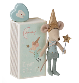 Maileg Tooth Fairy Mouse in Blue by Maileg