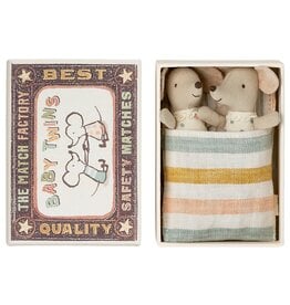 Maileg Baby Mouse Twins in Matchbox by Maileg