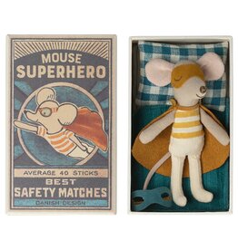 Maileg Super Hero Mouse in Matchbox by Maileg