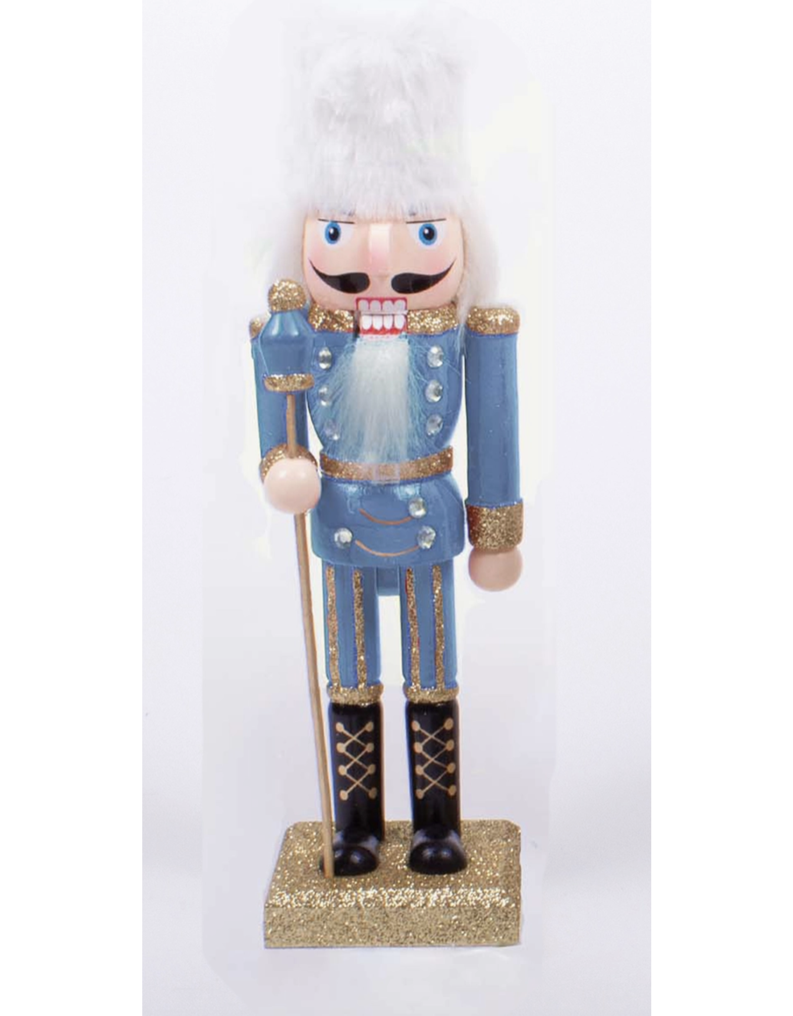 Decor Shop by Place & Gather Glitter Nutcracker in Blue