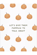 Amy Zhang Pumpkin to Talk About Card